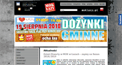 Desktop Screenshot of moklazy.pl